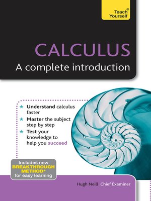 cover image of Calculus - A Complete Introduction